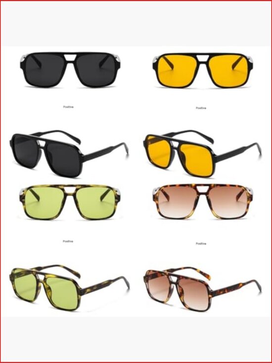 JESSICA M\'CLINTOCK 540161 L.135MM CV JMC 028 SILVER Floral glasses frame 4 Pcs Retro Square Aviator Sunglasses Oversized Vintage UV  main image 2